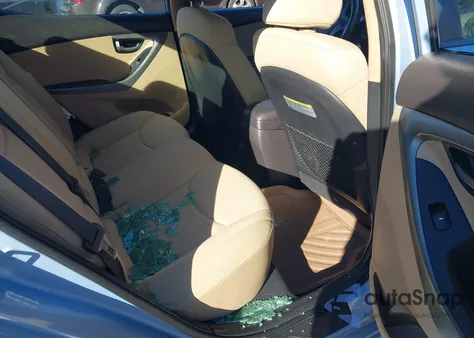 2012 Hyundai Elantra Gls (Ulsan Plant) из США, поврежденный, VIN KMHDH4AE5CU330320